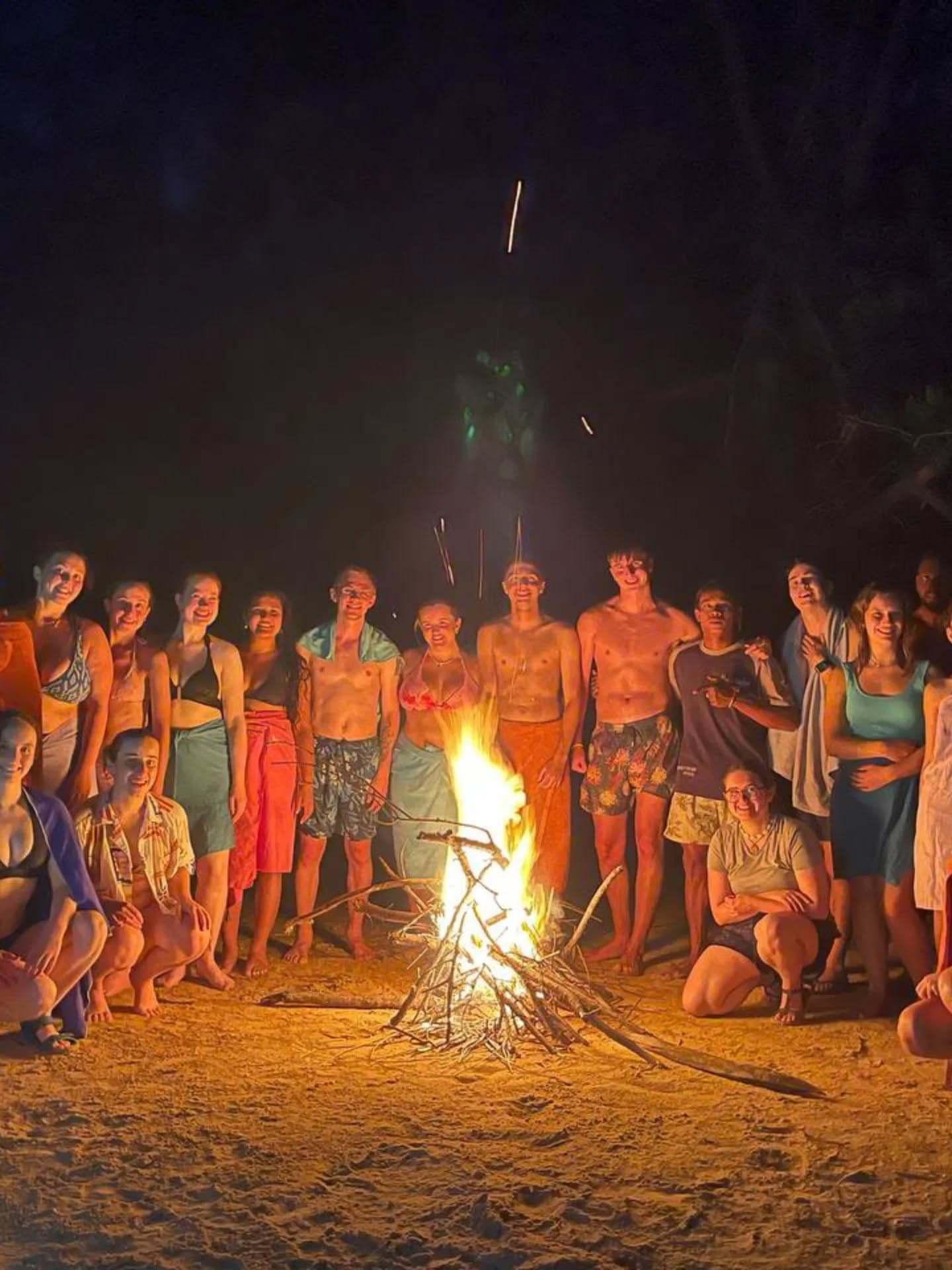M'Pai Bay: Plankton Swim & Beach Bonfire
