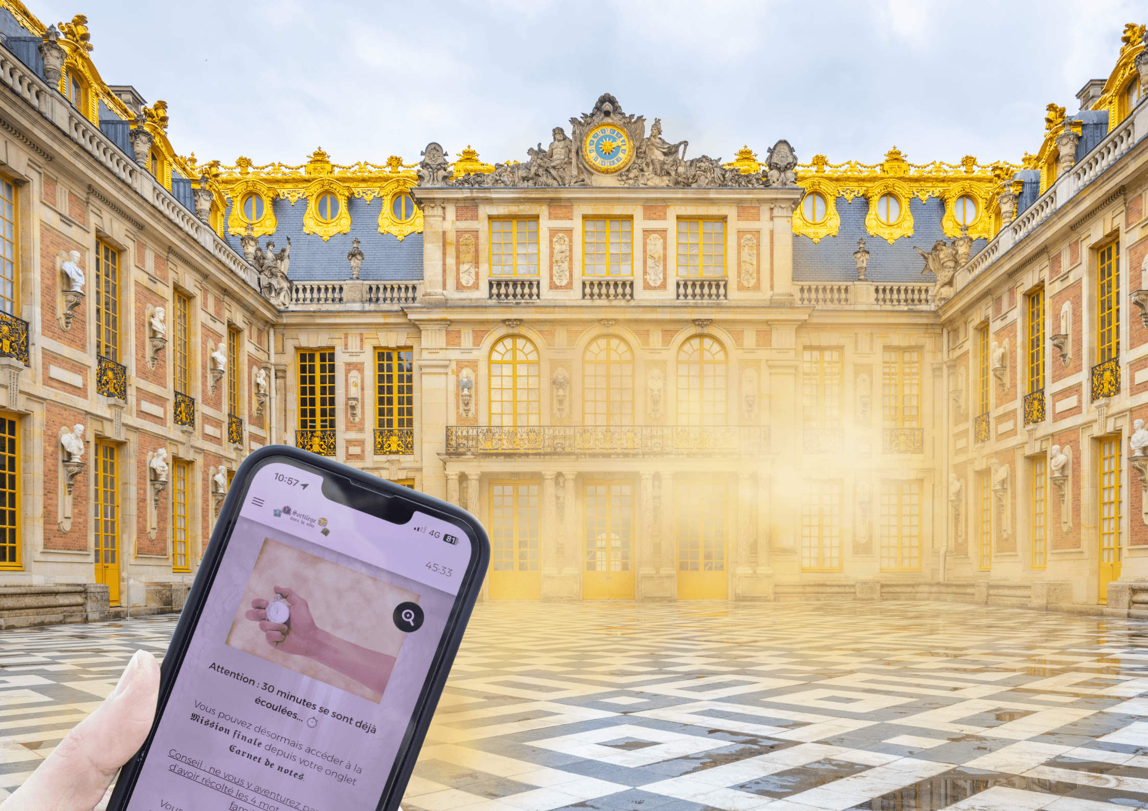 Team Outdoor Escape Game Magic @ Versailles