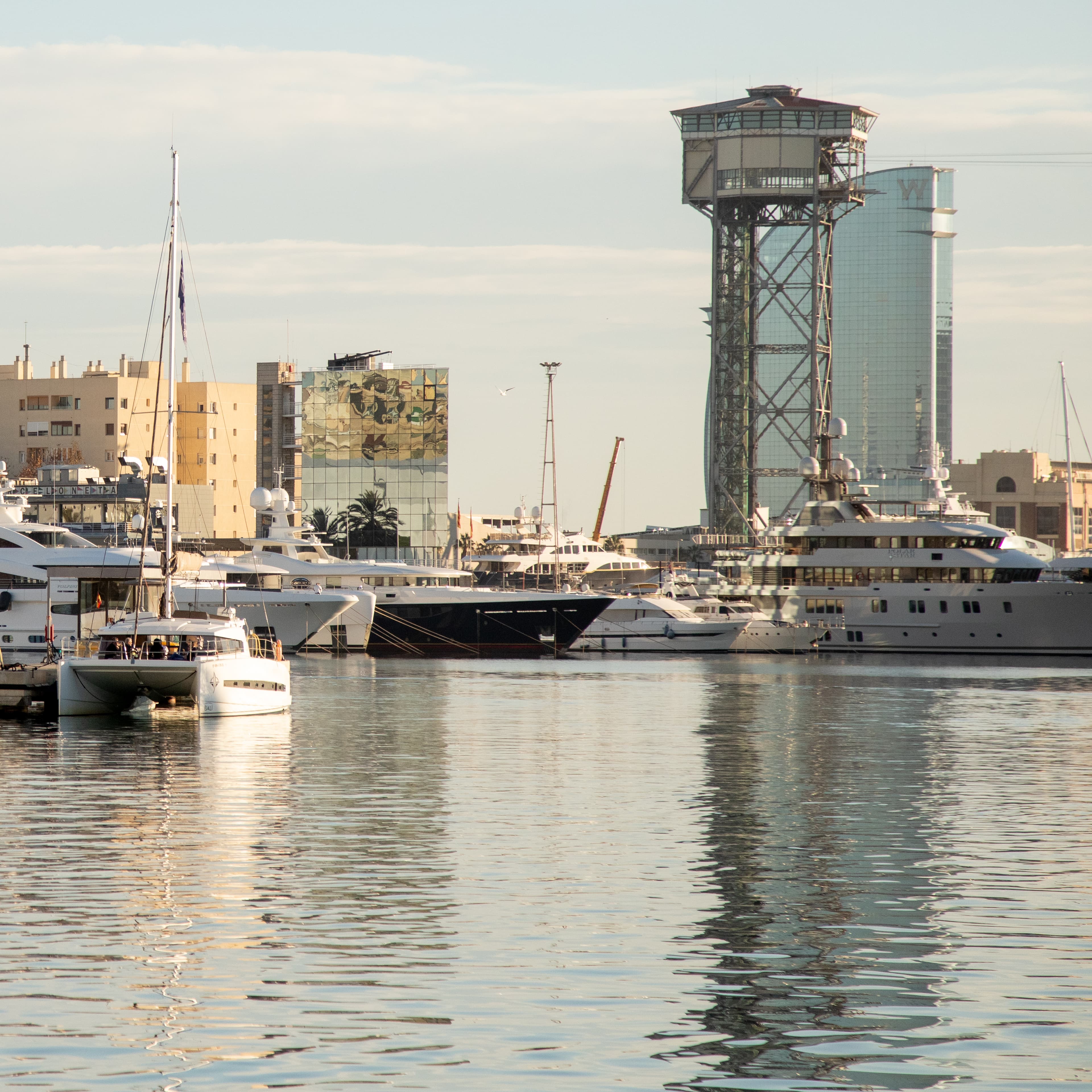 2 HOURS (BALI 4.2) - private luxury catamaran Barcelona 