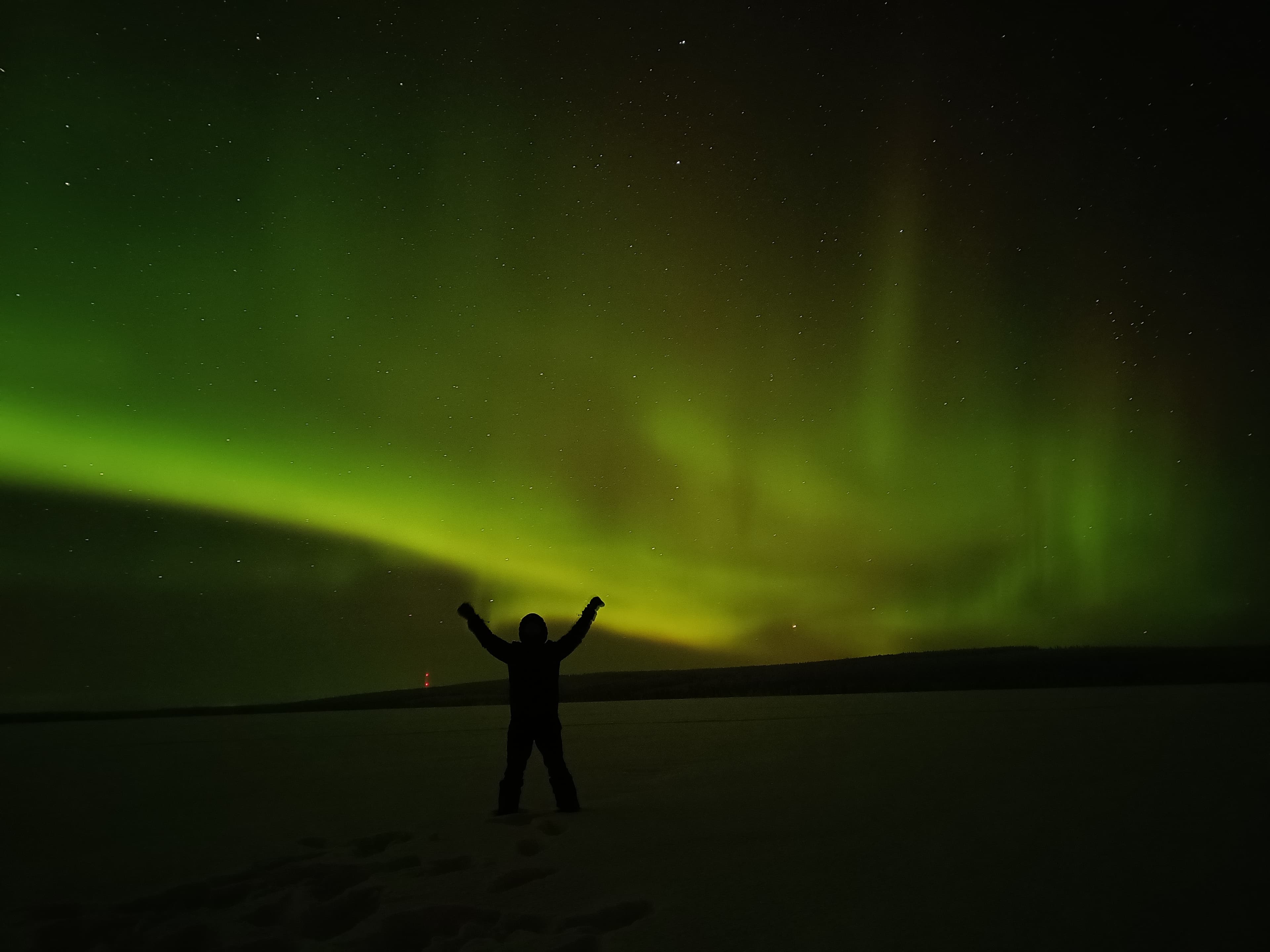 Starry Sky & Northern Lights Experience with Snowshoes