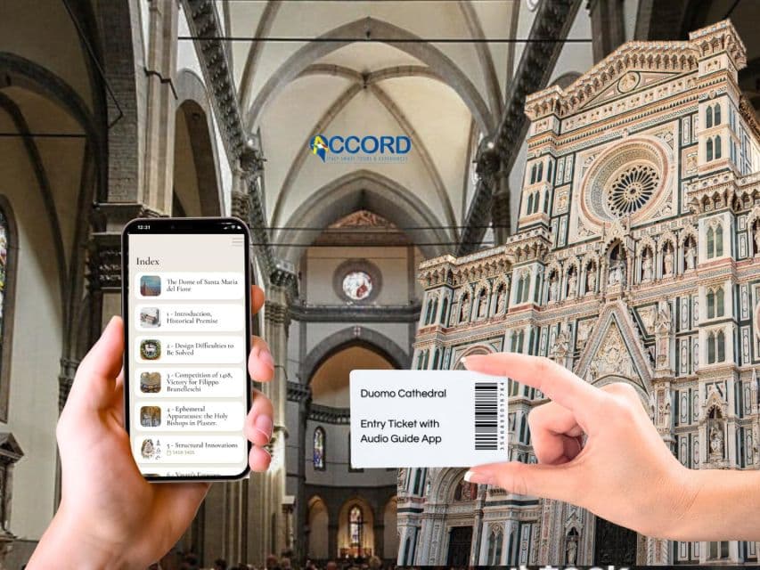 Florence: Baptistery, Cathedral, Opera Museum Ticket & Multilingual Audio App