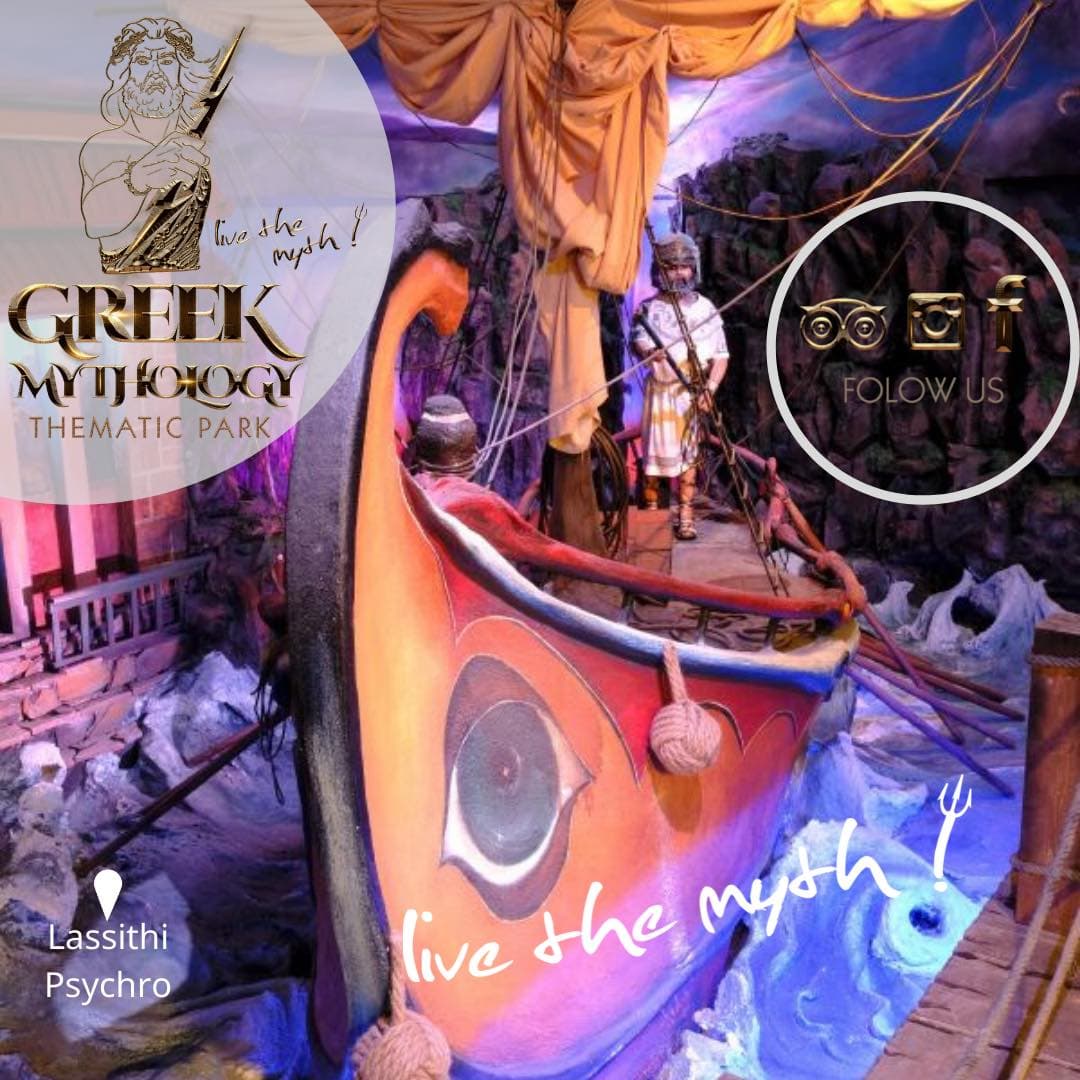 From Elounda: Private Family Tour | Minoan Labyrinth Thematic Park | Zeus cave | Lasinthos Eco Park | Lasithi Plateau | Krasi Village  