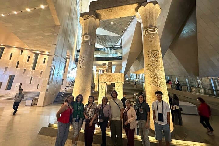 Private Tour to GEM and Giza Pyramids includes all entry tickets