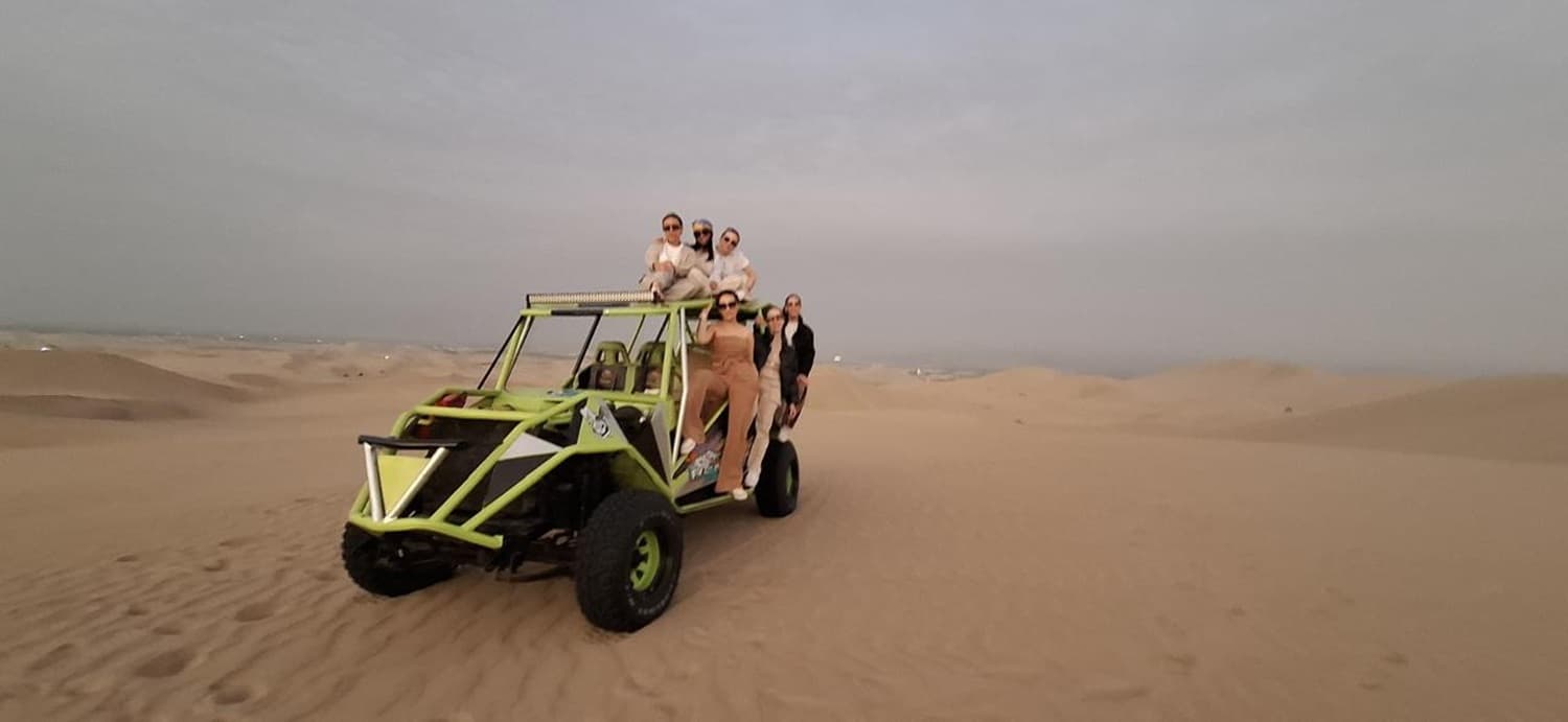 Dune Buggy at Huacachina desert in Ica