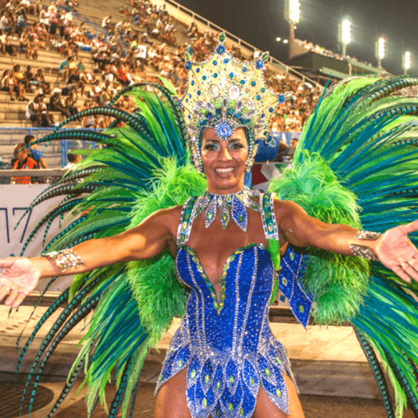 Samba Class with a Professional Dance Teacher (All Levels)