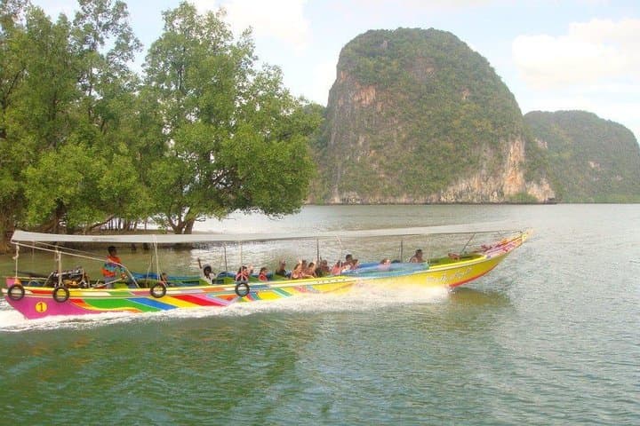 Phuket to James Bond island & Phang Nga Bay tour by private long tail boat