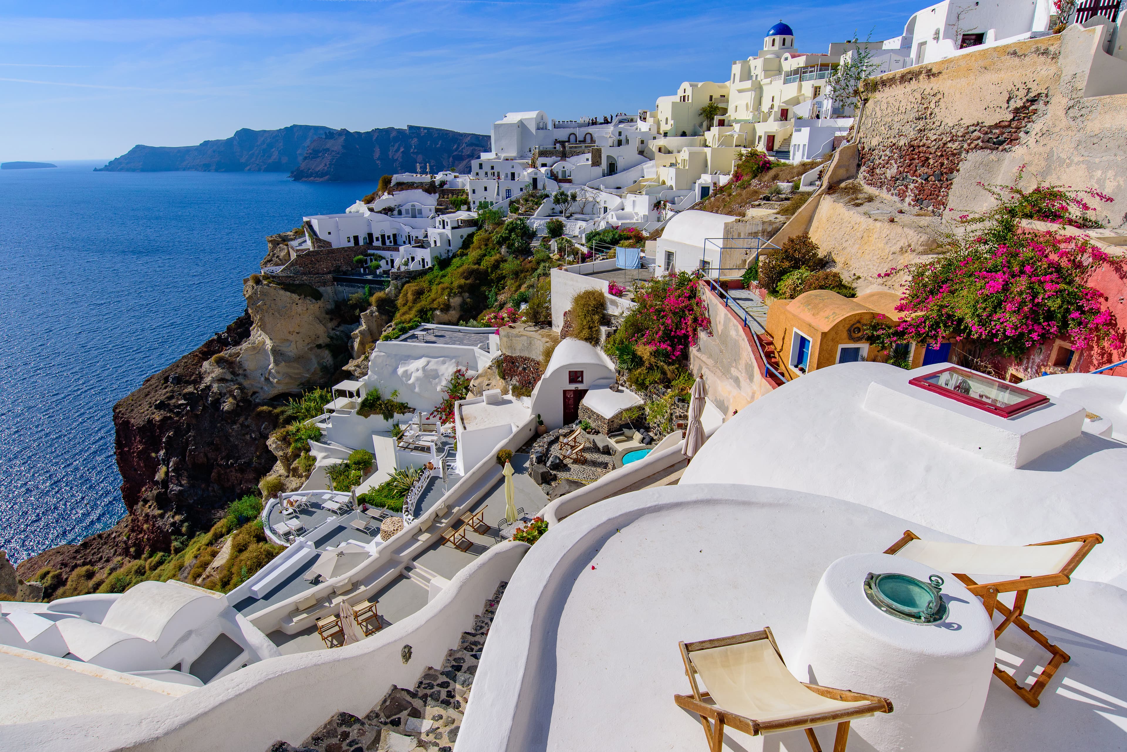 Santorini Private Tour – Luxury Vehicle, Expert Driver – 5 hours of Fun
