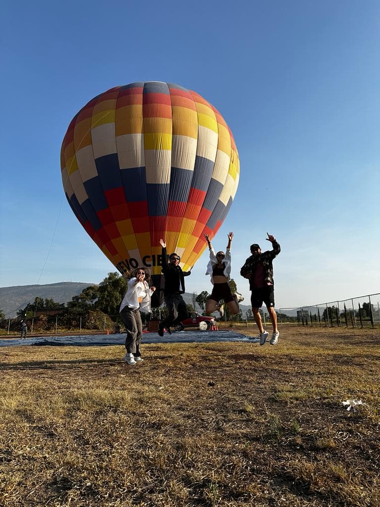 Fly over Teotihuacan valley 