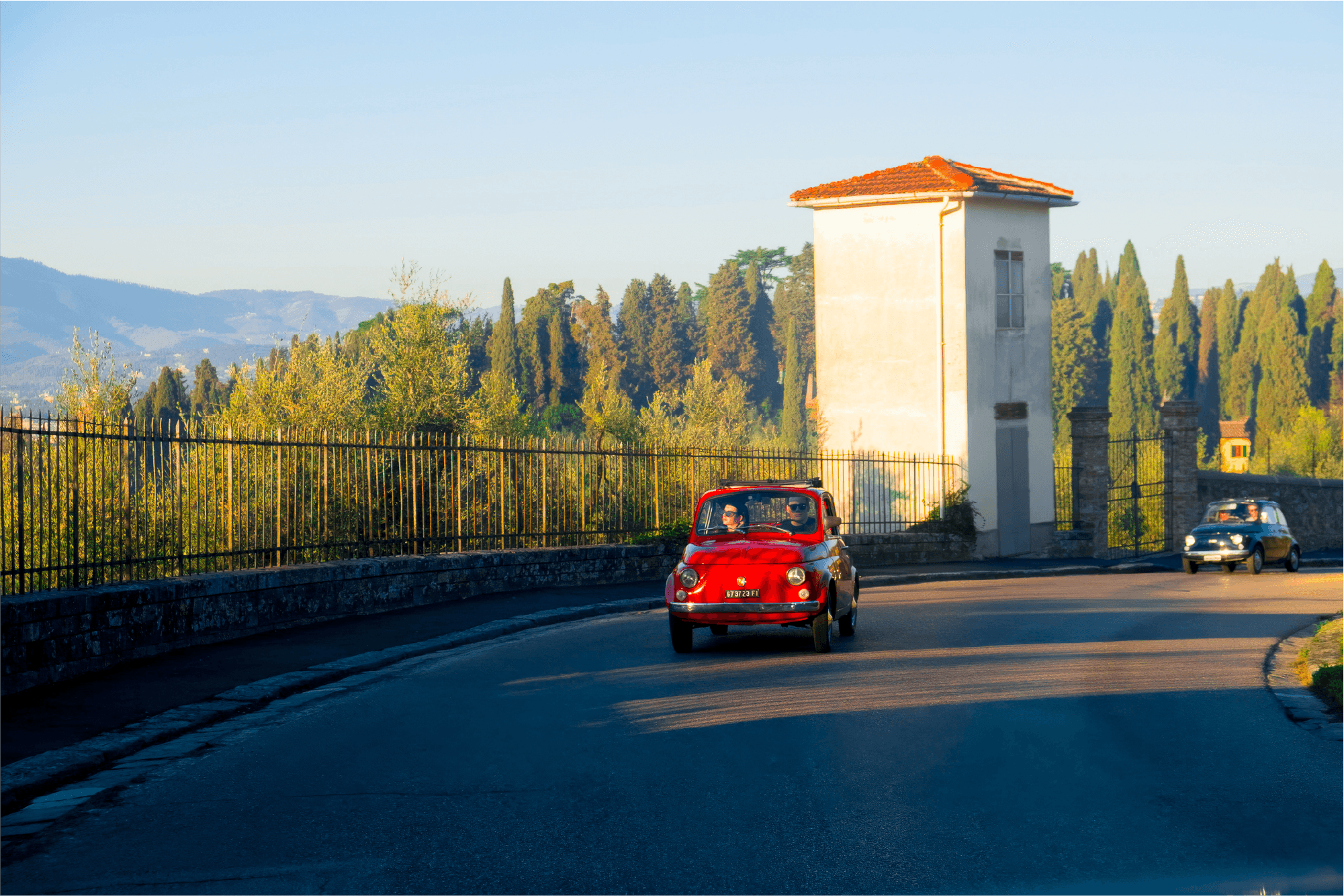 Private Vintage FIAT 500 Ride in the Tuscan Hills with Tasting from Florence