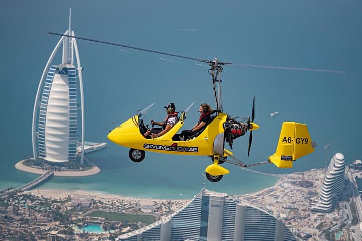 Dubai Gyrocopter Flight 20 Minutes