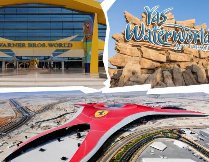 Abu Dhabi : Yas Island Theme Park Ticket Combo Package 