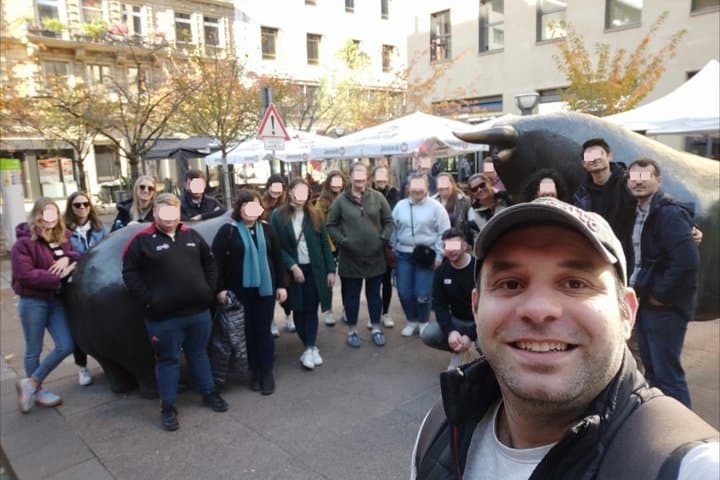 Highlights of Frankfurt Walking Open Tour of Old Town and more