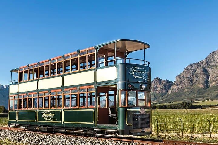 Full-Day Franschhoek Hop On Hop Off Wine Tram Tour from Cape Town