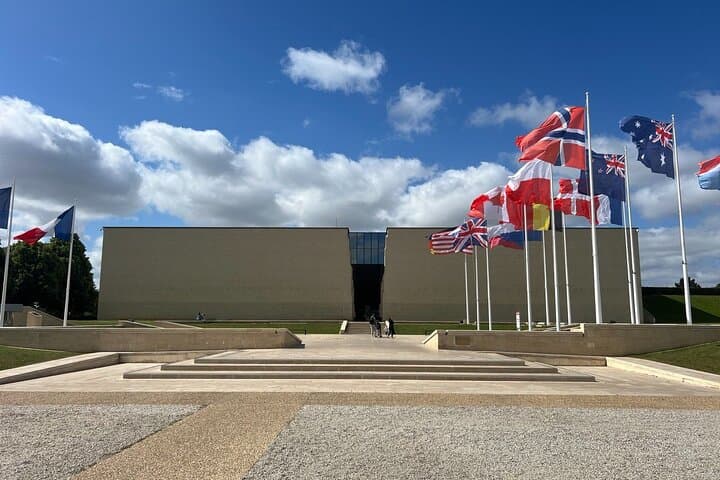 D-Day Beaches Caen Memorial Private Tour from Paris