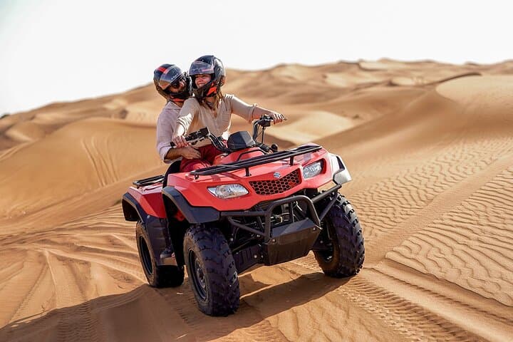 Dubai: Quad & ATV Bike, Red Dune Desert and Safari Adventure