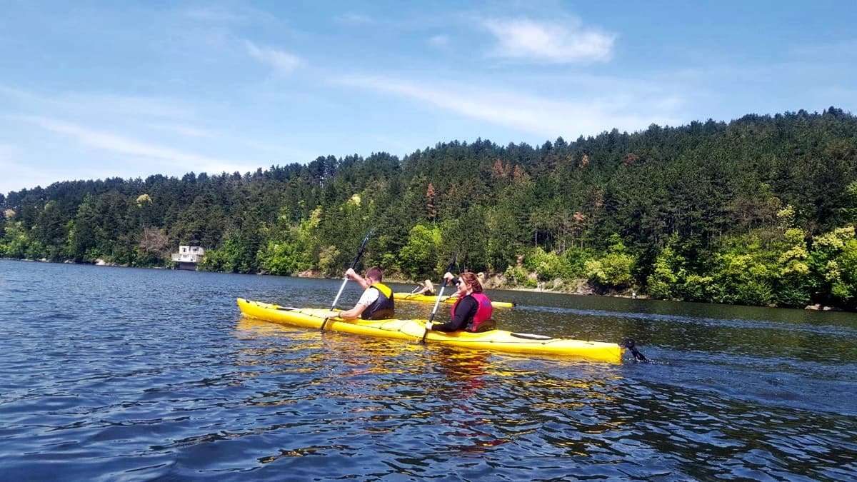 Ultimate Kayaking in Iskar Reservoir
