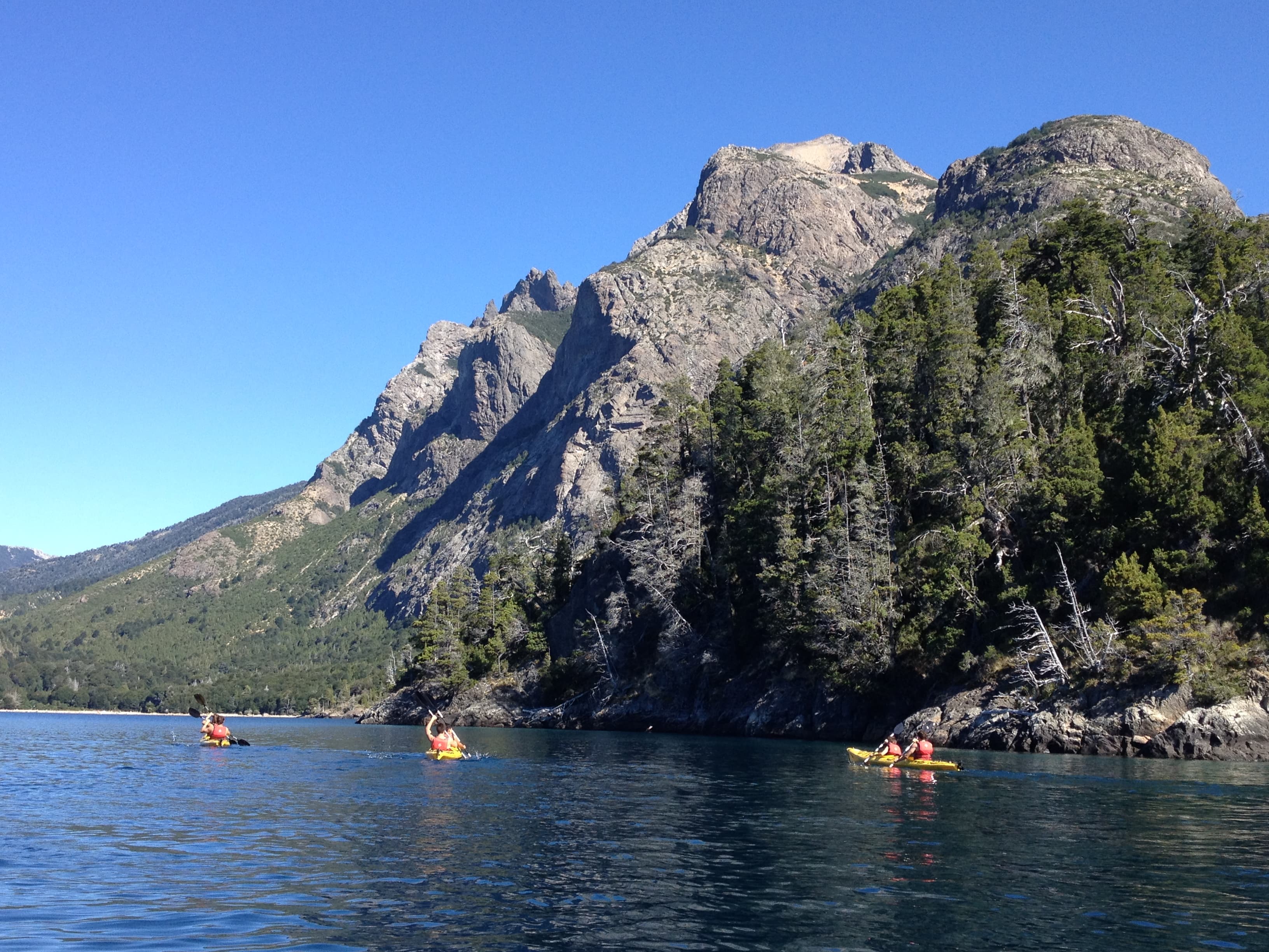 Private tour: half day kayak to Nahuel Huapi Lake