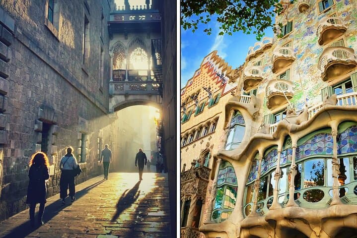 Private Tour Barcelona Highlights: Old Town + Gaudi Buildings