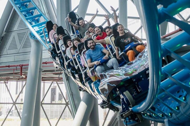 Dubai The Storm Coaster Admission Ticket