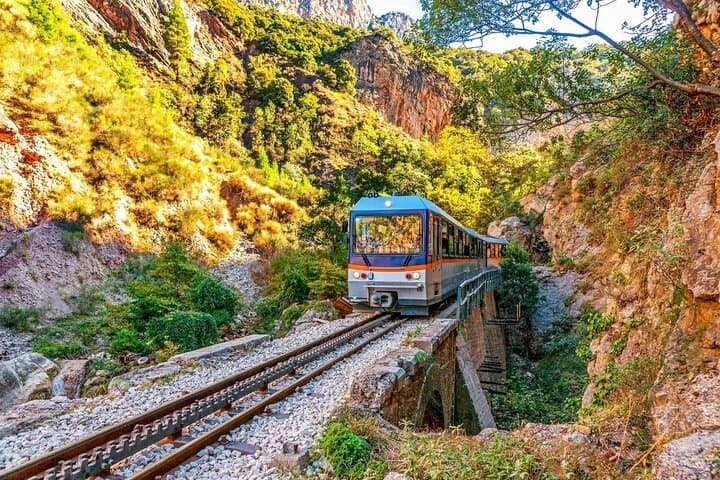 Corinth, Odontotos Train & Kalavryta Private Day Tour from Athens