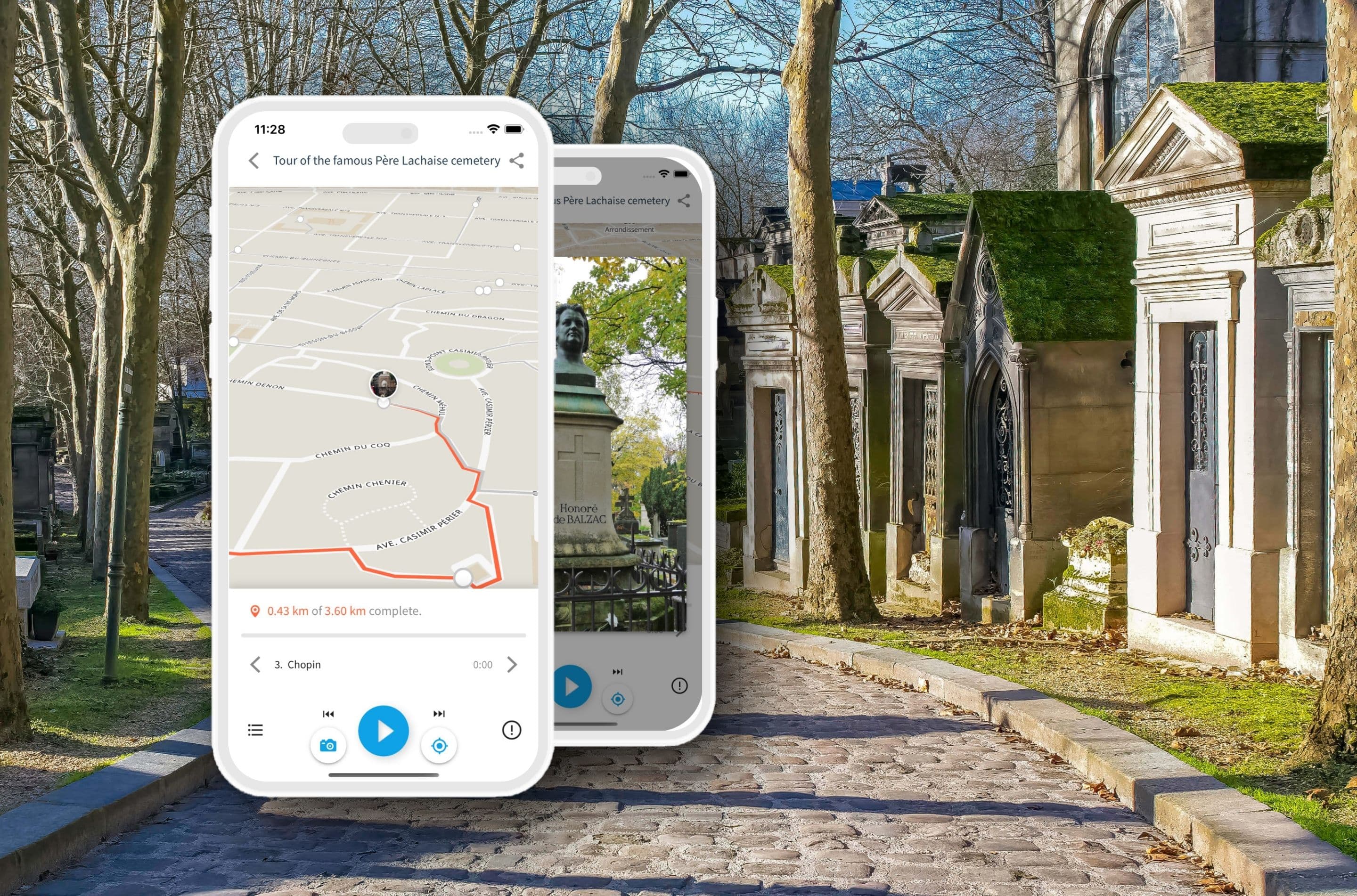 Père-Lachaise Cemetery Paris: audio tour of celebrity graves