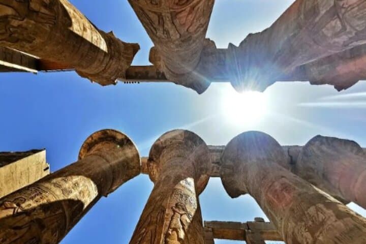 Felucca Sailing Boat, Visit to Karnak and Luxor Temples