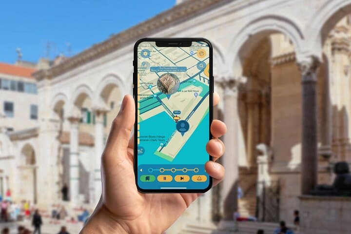 Split's Past and Future Smartphone App Self Guided Walking Tour