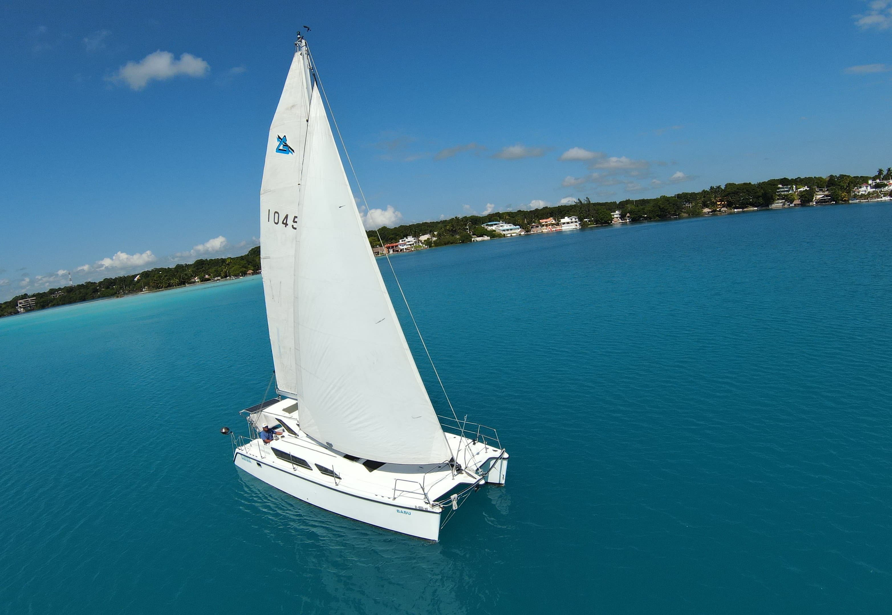 Catamaran Cruise through the 7 Colors Lagoon