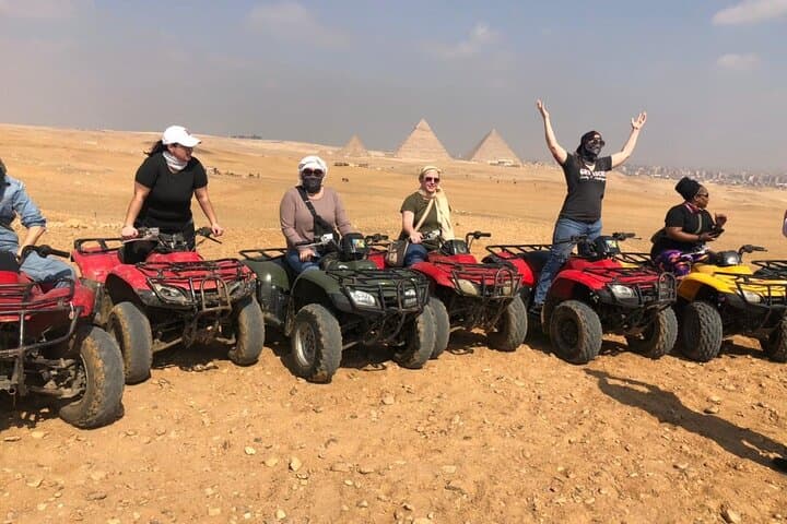 Private day ,Quad bike adventure tour to Giza Pyramids from Cairo