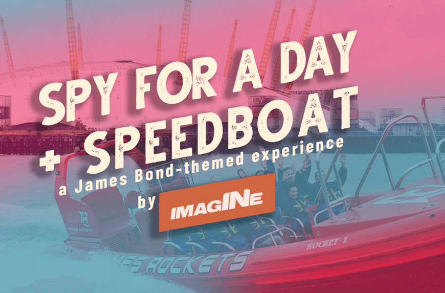 Spy for a Day London - A James Bond Experience with Speedboat Adventure