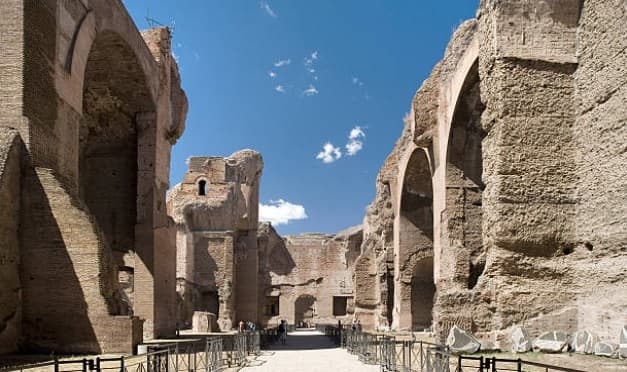 Small Group: Caracalla Roman baths