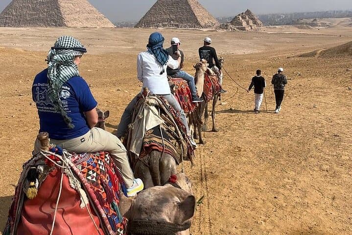 the GEM Grand Egyptian museum private tour and Giza pyramids (all inclusive)