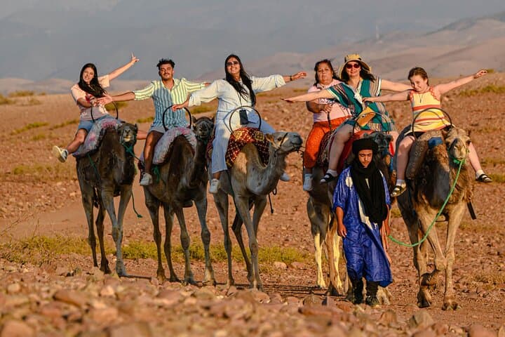 Agafay Desert Adventure: Quad, Camel Ride & Moroccan Dinner