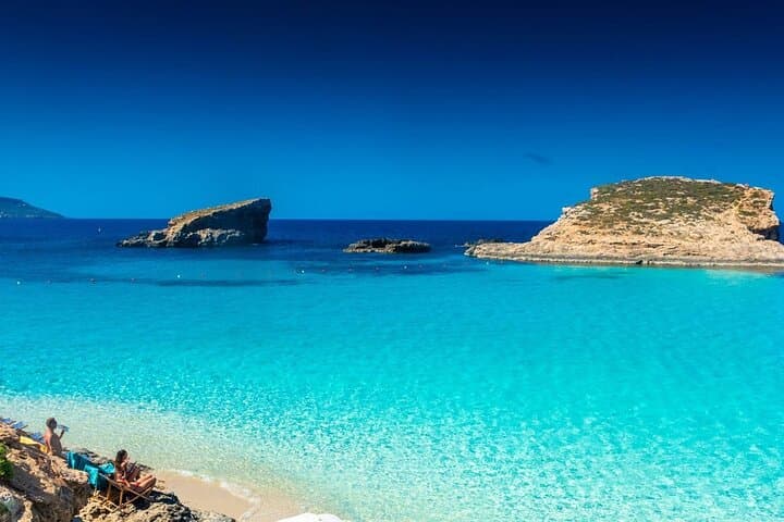 Comino: Blue Lagoon, Crystal Lagoon, Gozo, Sea Caves Cruise