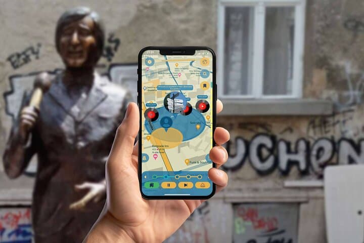 Downtown Belgrade Smartphone App Self Guided GPS Tour