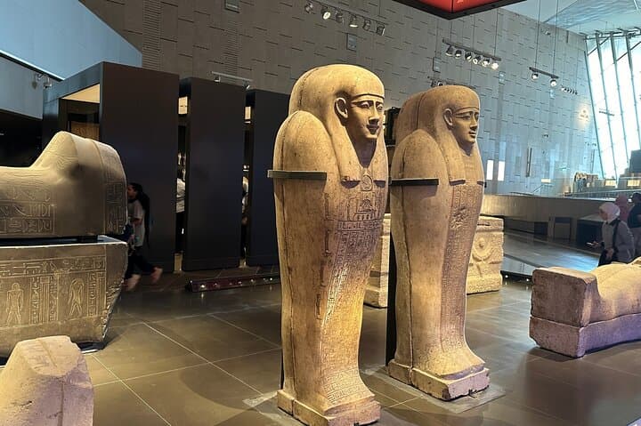 Private tour to Giza Pyramids, Sphinx and Grand Egyptian museum