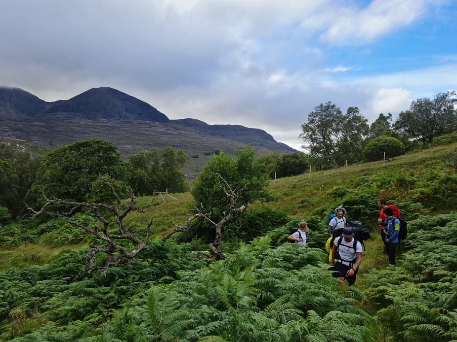 Along the Coffin Road to Clachan Church