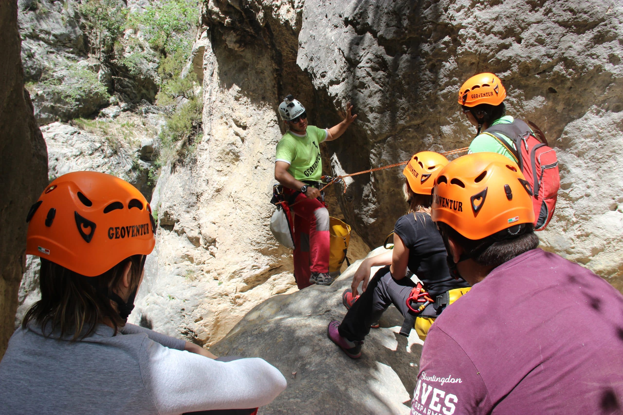 Barranco seco en Aliaga, Teruel