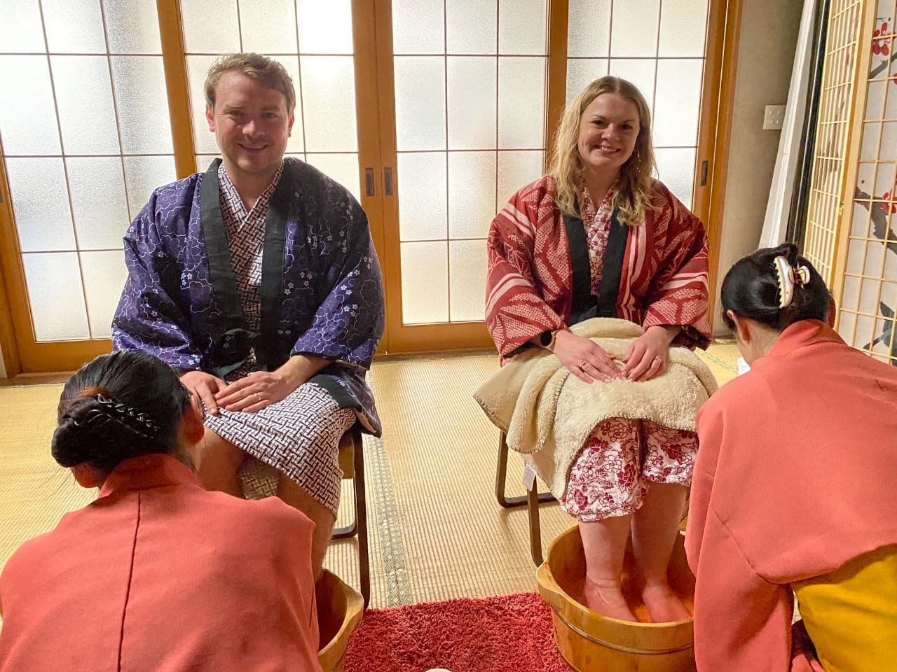 Osaka: Tea Ceremony and Foot Bath Experience<45-min>