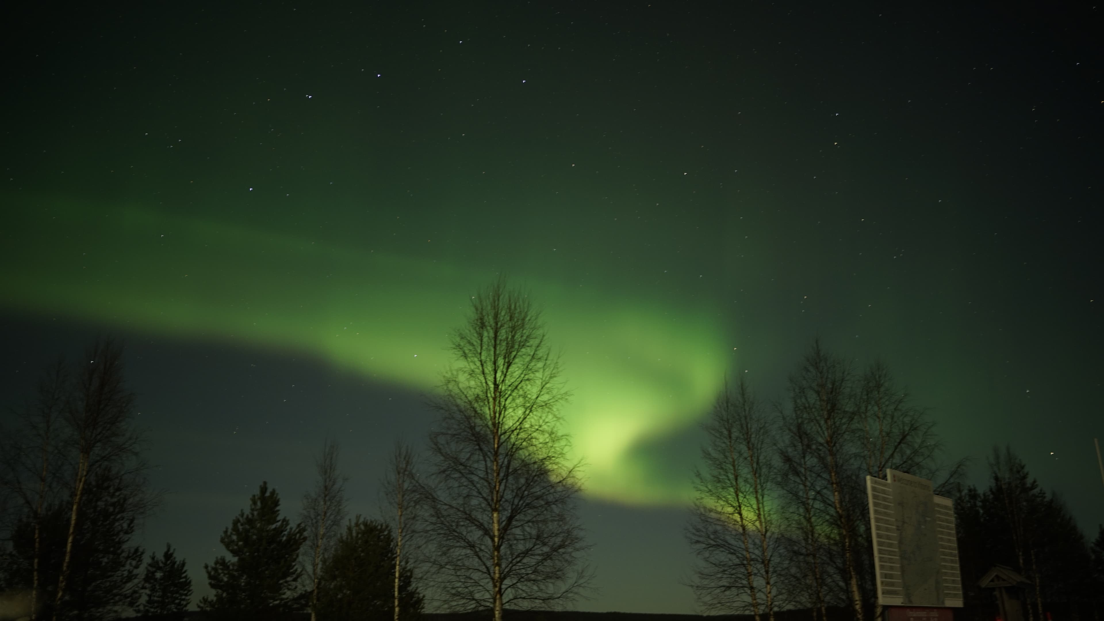 Northern Lights Hunting HD Photo 200KM Road Trip