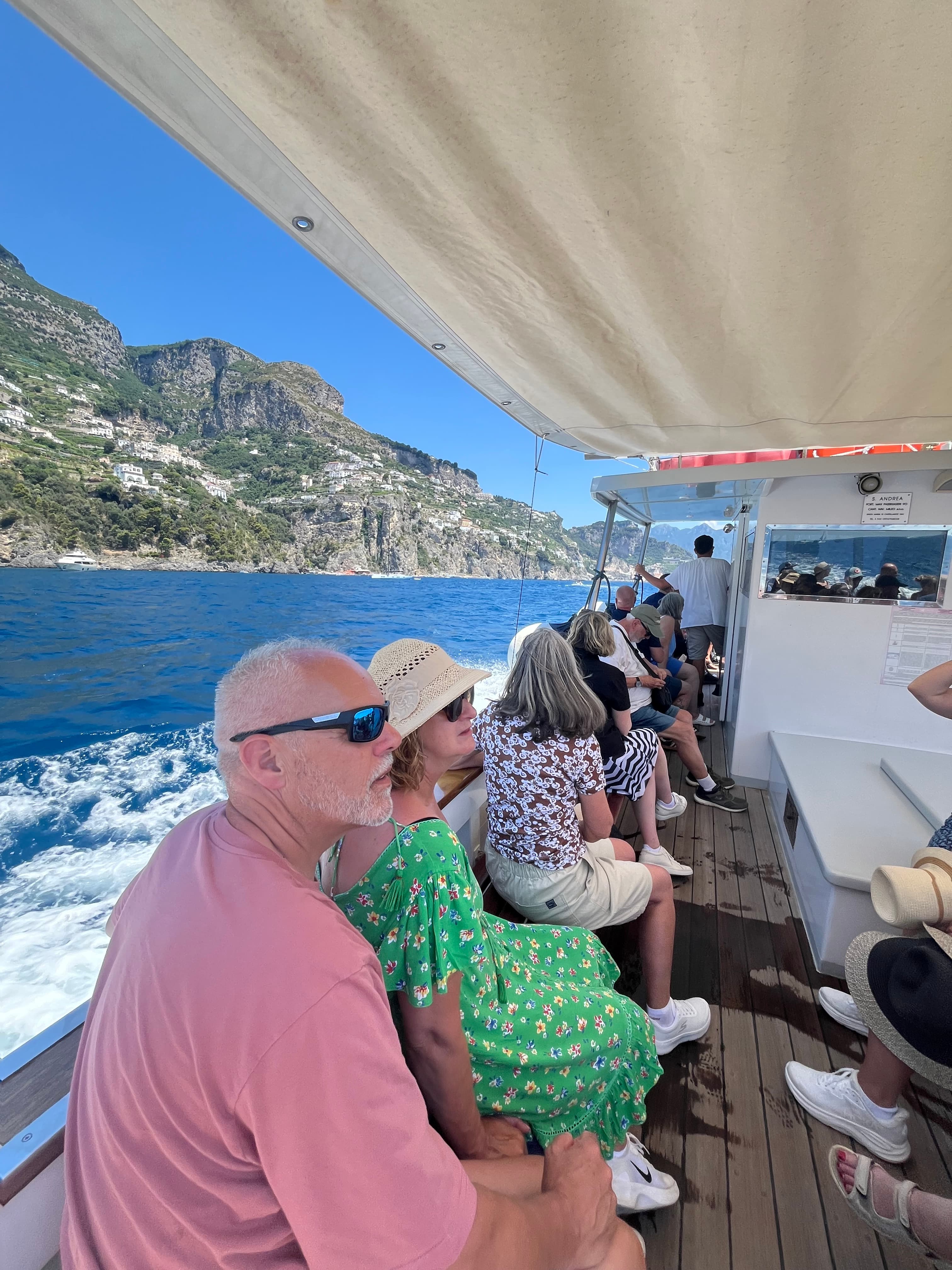 Amalfi Coast tour and Boat Excursion From Salerno with Transfer