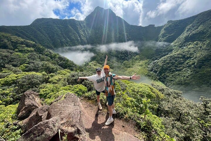 Private Hike St Kitts: Highest Peak Mount Liamuiga Volcano