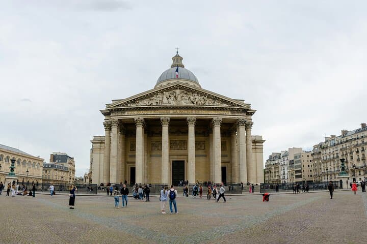 Paris Arc de Triomphe Pantheon Rodin Museum Ticket and Night Tour
