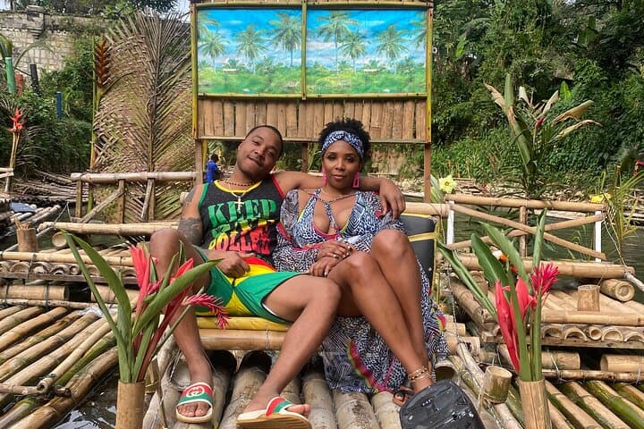 Great River bamboo Rafting and Margaritaville from Montego Bay 