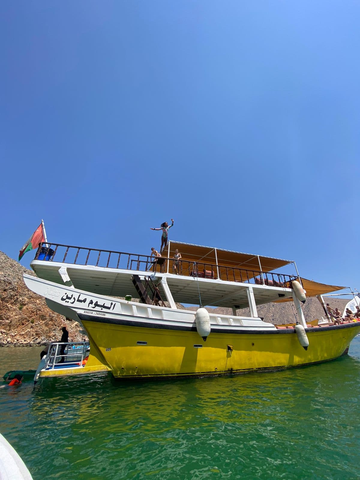 Rejs łodzią Dhow - Dibba, Musandam (Oman)