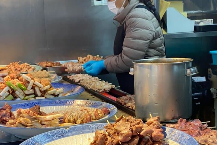 Old Tokyo private tour: History, Coffee, Gardens and Street Food