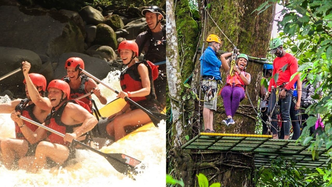 Adrenaline Pack (Zipline + Rafting)