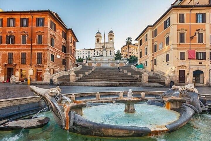 Rome: Spanish Steps, Trevi Fountain, Pantheon & Navona Tour 