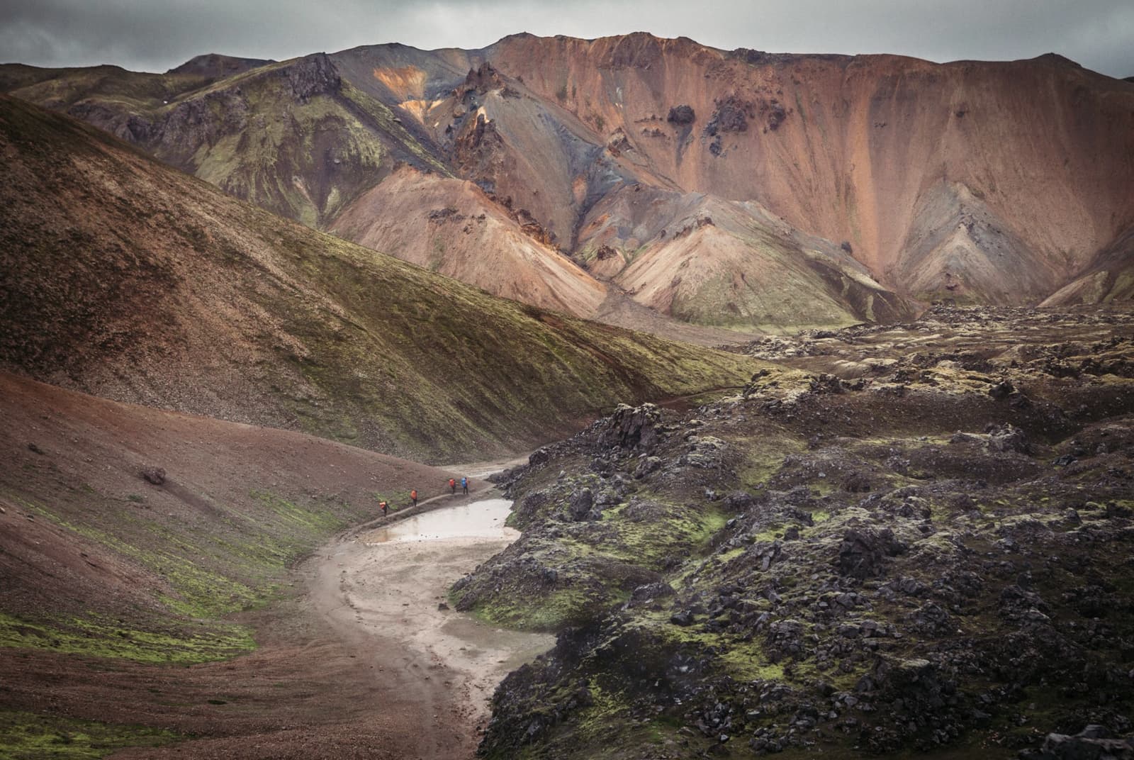 Bus transfer from Landmannalaugar