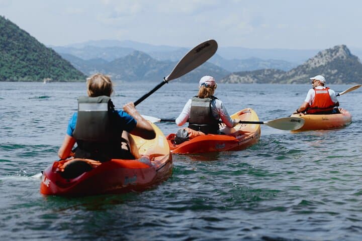 Skadar Lake: 4-Hour Guided tours on Kayak